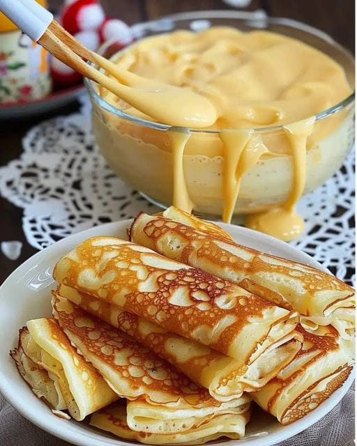 Flourless Cottage Cheese Pancakes – Light, Fluffy & Guilt-Free! 🥞✨