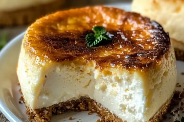 Mini Protein Keto Cottage Cheese Cheesecake – Creamy, Low-Carb Delight! 🍰💪