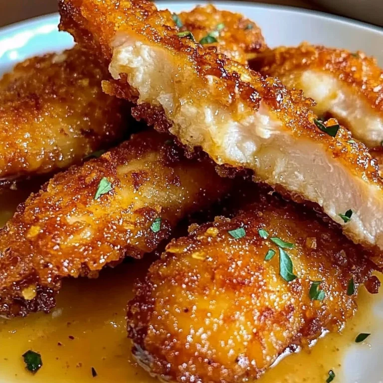 Air Fryer Honey Butter Garlic Chicken Tenders – Crispy, Sticky, Perfect!